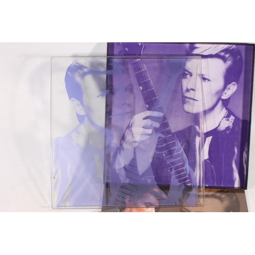 380 - David Bowie Sound and Vision six record boxset on clear vinyl.