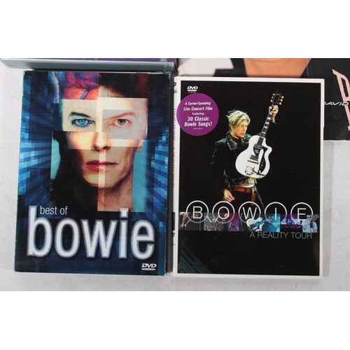 383 - David Bowie Sound and Vision four CD boxset, Serious Moonlight Tour 83 programme, picture proofs, et... 