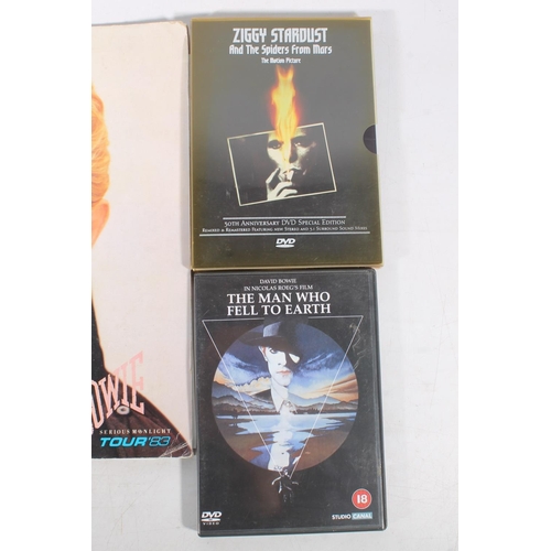 383 - David Bowie Sound and Vision four CD boxset, Serious Moonlight Tour 83 programme, picture proofs, et... 