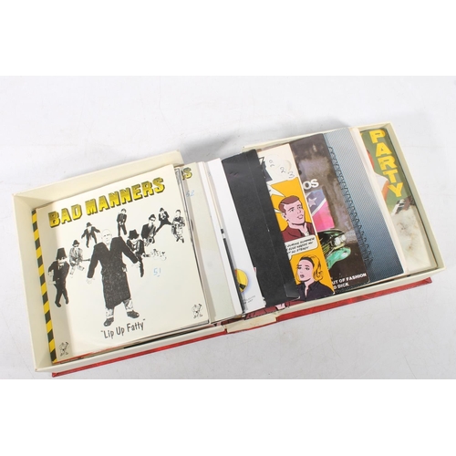 399 - Ska singles to include Bad Manners, Madness, etc and also Picture sleeve singles of female artists f... 