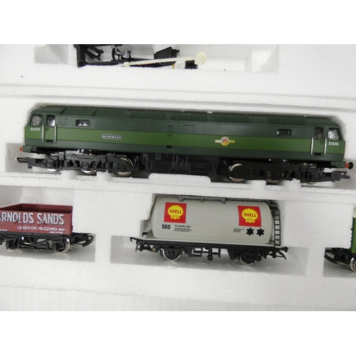 7 - Hornby OO gauge BR Express Freight train set, no. R.787, boxed.