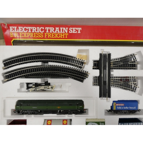 7 - Hornby OO gauge BR Express Freight train set, no. R.787, boxed.