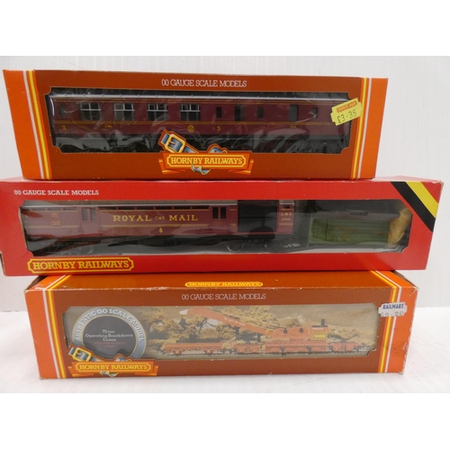 10 - Group of Hornby OO gauge boxed passenger coaches and locomotives to include a High Speed Train Pack,... 