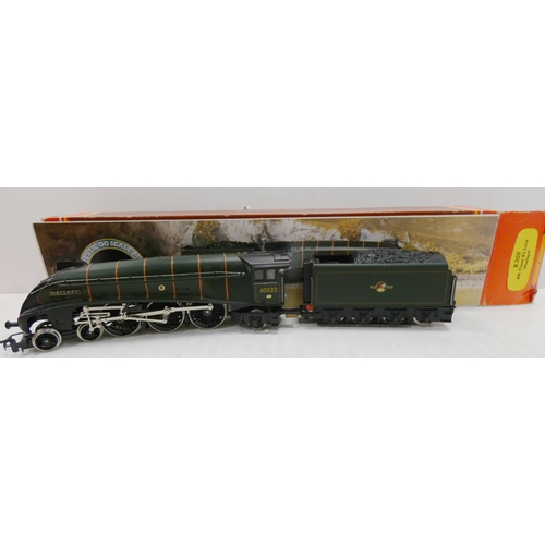 12 - Hornby OO gauge LMS Coronation Class locomotive, 'Duchess of Abercorn', no. R.305, and a Hornby OO g... 