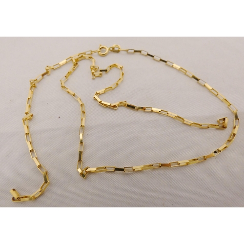 23 - Group of 9k gold chains, entwined, 4.7g gross.