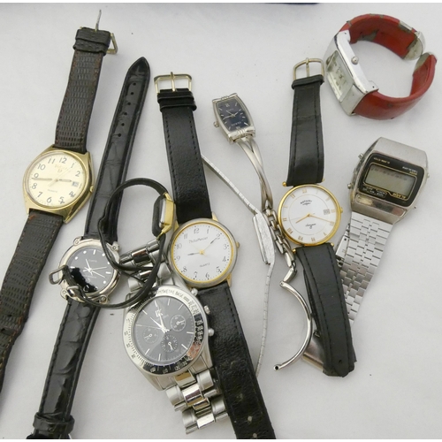 42 - Collection of ladies' and gent's dress watches to include boxed costume-related examples by Anne Kle... 