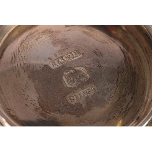 522 - Indian silver quaich by Hamilton & Co Ltd of Calcutta, 70g.