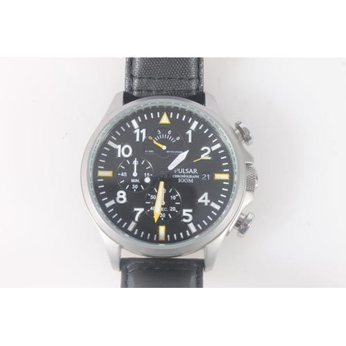 Pulsar chronograph 100m best sale