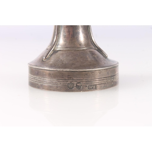 822 - Late Georgian silver wine funnel, no date or town assay present