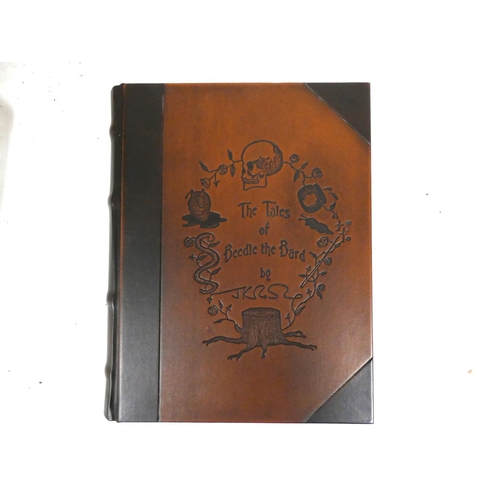 151 - ROWLING J. K.  The Tales of Beedle the Bard. Collectors Edition. Faux leather bdg. with metal corner... 