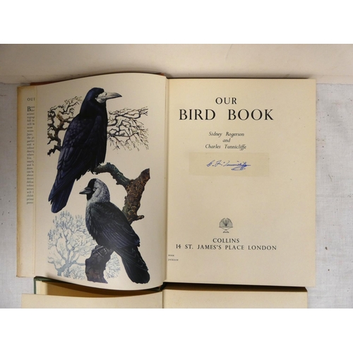 156 - TUNNICLIFFE C. F. (Illus).  In the Heart of the Country, 1942 & Our Bird Book, 2nd ed.... 