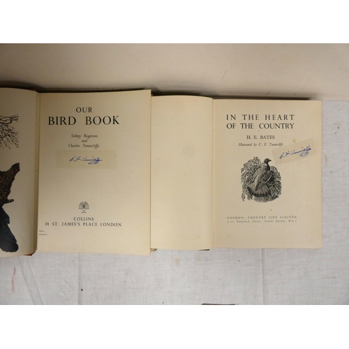 156 - TUNNICLIFFE C. F. (Illus).  In the Heart of the Country, 1942 & Our Bird Book, 2nd ed.... 