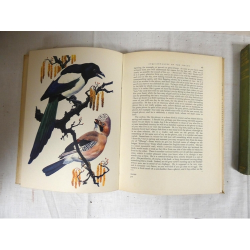 156 - TUNNICLIFFE C. F. (Illus).  In the Heart of the Country, 1942 & Our Bird Book, 2nd ed.... 