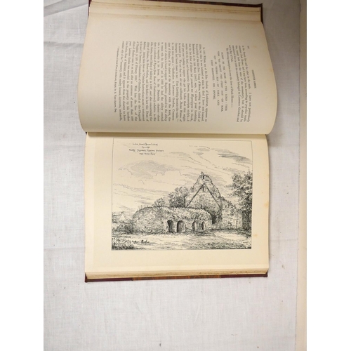 182 - Glenluce Abbey.  Bound extract with pasted-in extra engs., the orig. illus., other extra illus. &... 