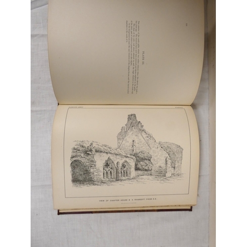 182 - Glenluce Abbey.  Bound extract with pasted-in extra engs., the orig. illus., other extra illus. &... 