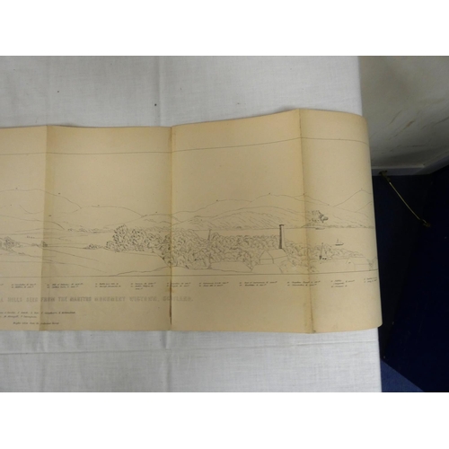 184 - BLACK MRS. G. C.  Outline View of the Principal Hills Seen from the Martyrs Monument, Wigt... 