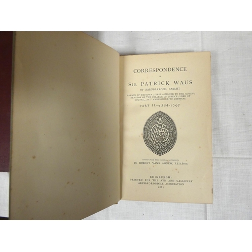 185 - HUYSHE WENTWORTH.  Devorgilla, Lady of Galloway and Grey Galloway, Its Lords & Its Saints. ... 