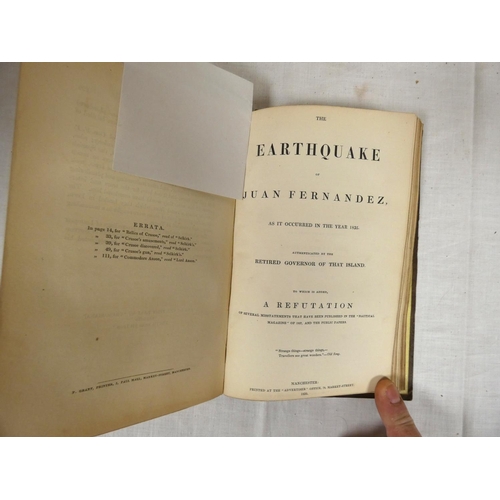 214 - (SUTCLIFFE THOMAS).  Crusoniana or Truth Versus Fiction, Elucidated in A History of the Islands of J... 