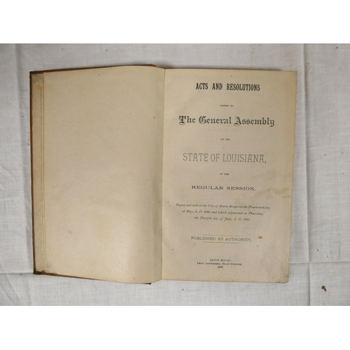 221 - JOHNSTON J. F. W.  Notes on North America, Agricultural, Economical & Social. 2 vols. ... 