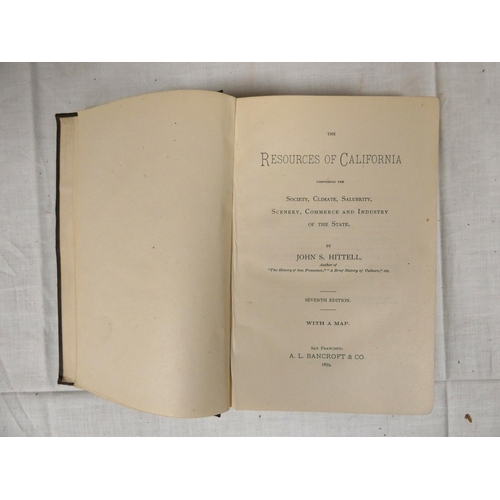 221 - JOHNSTON J. F. W.  Notes on North America, Agricultural, Economical & Social. 2 vols. ... 