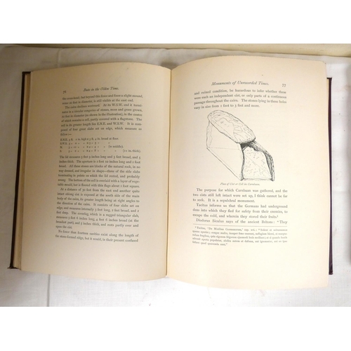 45 - HEWISON JAMES KING.  The Isle of Bute in the Olden Time. 2 vols. Frontis map, col. frontis... 