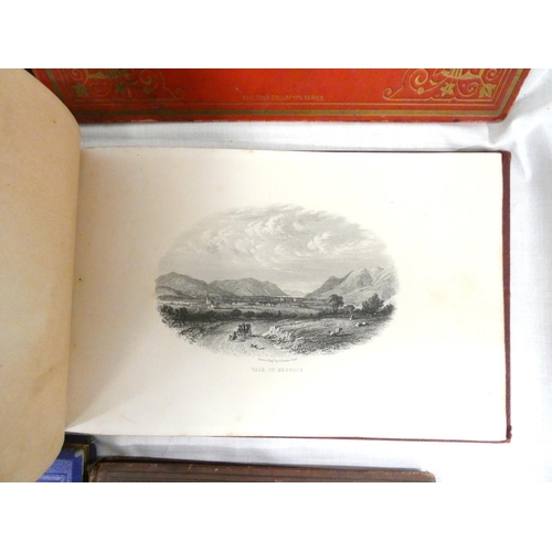 105 - GARNET J. (Pubs).  Views of the English Lakes. Eng. title & oval eng. plates. Oblong. ... 