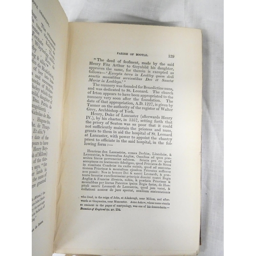 110 - JEFFERSON SAMUEL.  The History & Antiquities of Leath Ward in the County of Cumberland... 