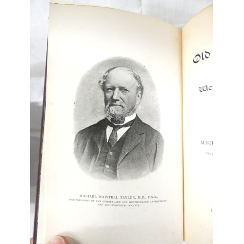 111 - CUMBERLAND & WESTMORLAND ANT. & ARCH. SOCIETY.  Extra Series. Taylor, Old Memorial... 