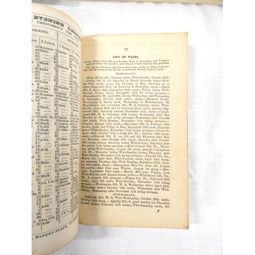 112 - JACKSON J.  Jackson's Ulverston & North Lonsdale Almanac & Timetable for 1860. Ori... 