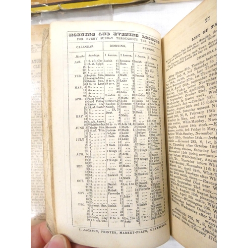 112 - JACKSON J.  Jackson's Ulverston & North Lonsdale Almanac & Timetable for 1860. Ori... 