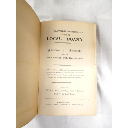 113 - ROBERTS CHARLES J.  Directory of Barrow-in-Furness & the Furness District. Adverts. Orig. blue c... 