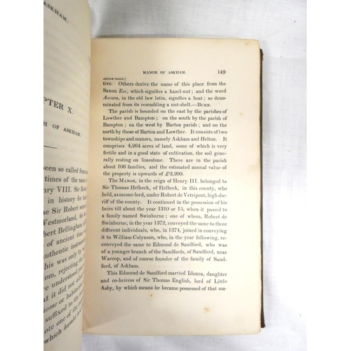 122 - SAYER W.  Sayer's History of Westmorland Containing the Substance of All the Remarkable Ev... 