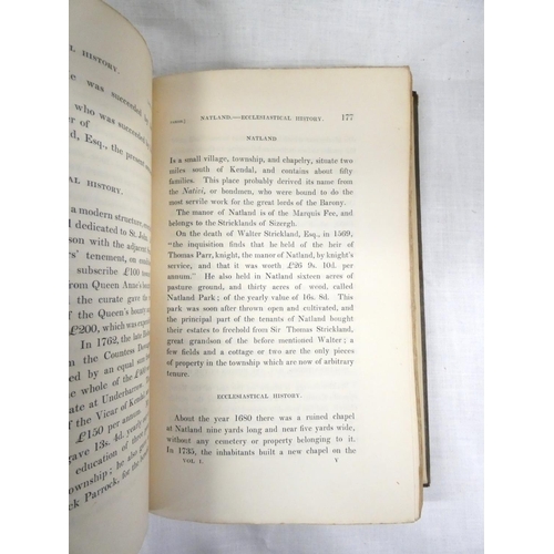 122 - SAYER W.  Sayer's History of Westmorland Containing the Substance of All the Remarkable Ev... 