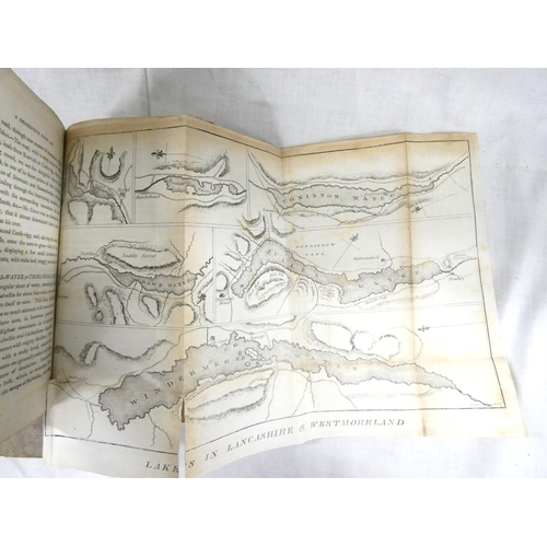 124 - (TATTERSALL GEORGE).   The Lakes of England. Etched frontis, eng. title vignette, fldg. ma... 