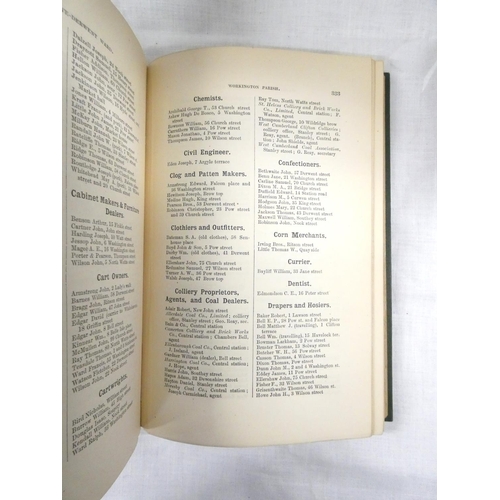 129 - BULMER T. & CO.  History, Topography & Directory of West Cumberland. Loose fldg. m... 