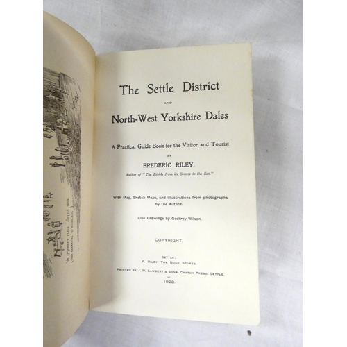 130 - GILL EDWARD.  The Westmorland Note-Book. Vol. 1. Sepia frontis. Rebound half green calf. K... 