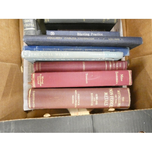 134 - Mining & Related Subjects.  A carton of various vols.