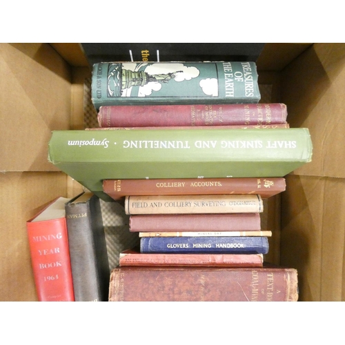 135 - Mining & Related Subjects.  A carton of various vols.