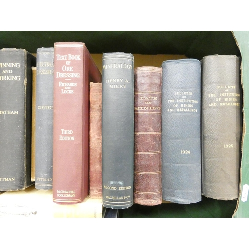 137 - Mining & Related Subjects.  A carton of various vols.