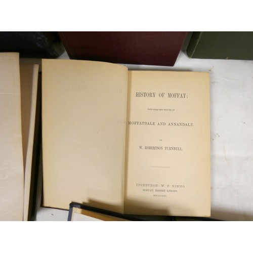 48 - Dumfriesshire.  W. Robertson Turnbull, History of Moffat, 1871; John Corrie, Glencairn, 1910; John P... 