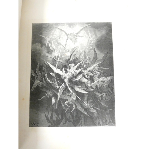 167 - DORÉ GUSTAVE (Illus).  Milton's Paradise Lost ... Edited ... by Robert Vaughan. Eng. plates. Folio. ... 