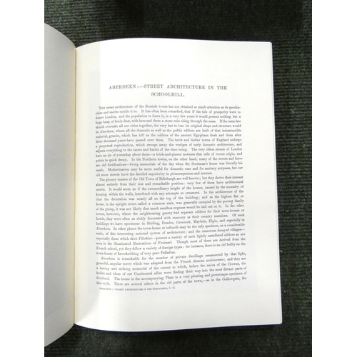 168 - BILLINGS R. W.  The Baronial & Ecclesiastical Antiquities of Scotland. 4 vols. Ltd. ed. 486/500.... 