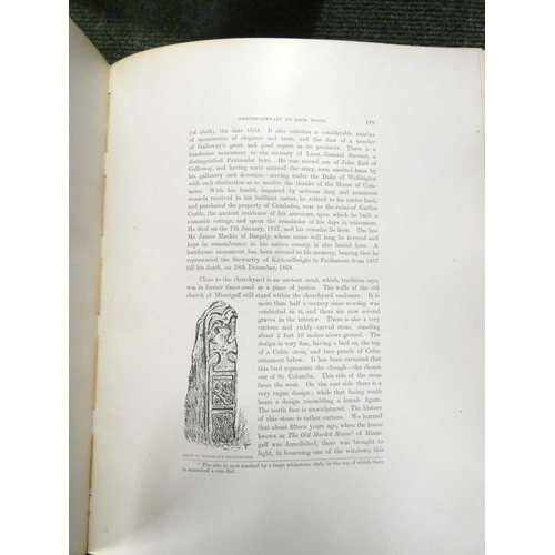 170 - HARPER M. McL.  Rambles In Galloway. Plates & illus. Quarto. Orig. cloth gilt, some we... 