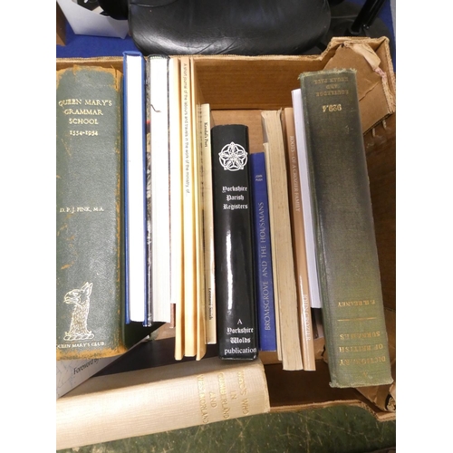 233 - English Topography & History including Local History.  A carton of various vols.... 