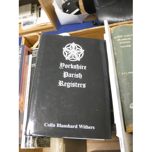 233 - English Topography & History including Local History.  A carton of various vols.... 