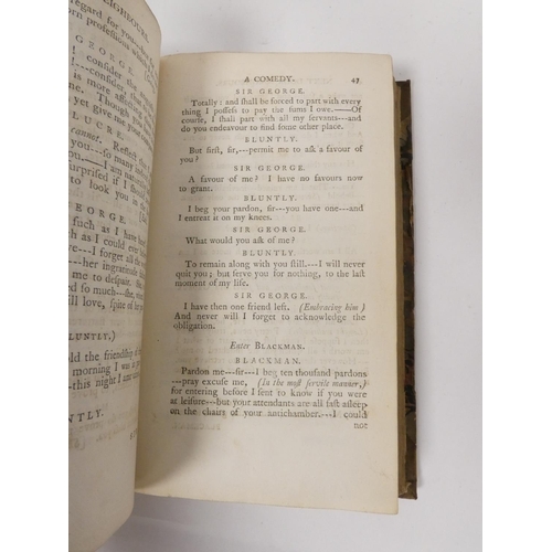 242 - 18th Century Plays.  A collection in 2 vols., c.1790's.