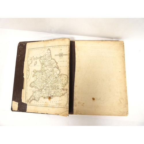 243 - CARY JOHN.  New & Correct English Atlas. 44 English County eng. maps & 2 Welsh eng. maps, so... 