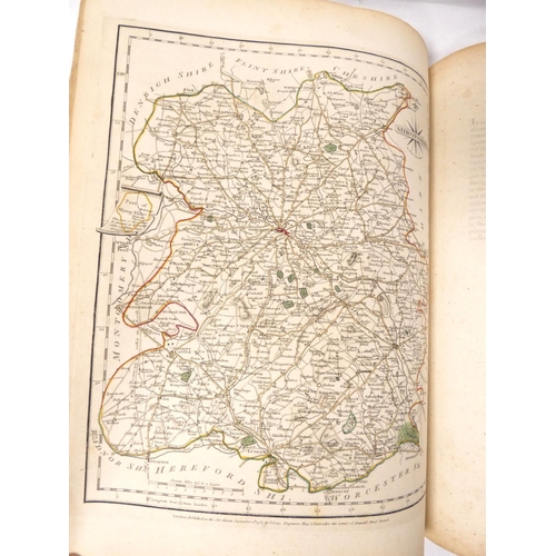 243 - CARY JOHN.  New & Correct English Atlas. 44 English County eng. maps & 2 Welsh eng. maps, so... 