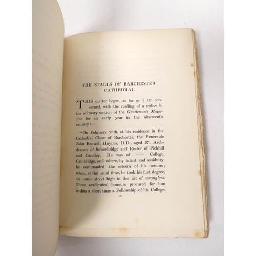 248 - JAMES M. R.  More Ghost Stories of an Antiquary. Half title. Publishers catalogue dated Se... 