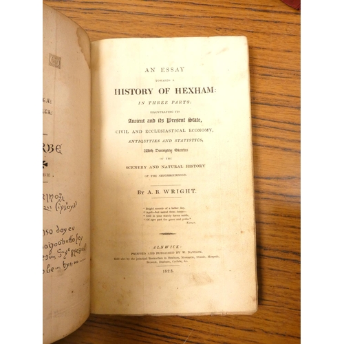 253 - GIBSON W. S.  Notices of Some Remarkable Northumbrian Castles, Churches & Antiquities. Eng. fron... 